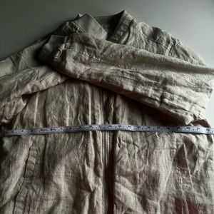 Denim & flower Cream color